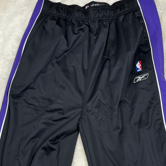 Reebok NBA Sacramento Kings Team Apparel Team Away Warm UP Pants Men's 4XLT NWOT - Picture 8 of 9